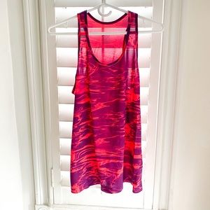 NIKE Dri-fit Racerback Tie Dye Tank